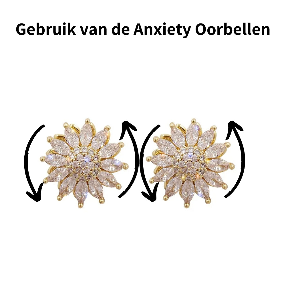 Anxiety Oorbellen (Zonnebloem) Goudkleurig Gebruik