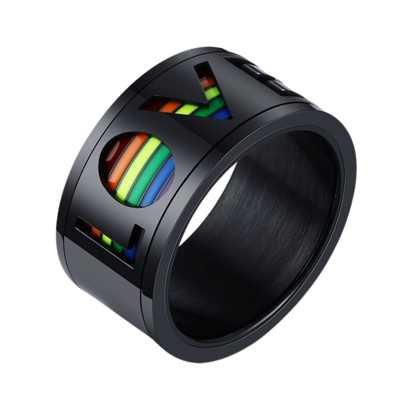 Anxiety Ring (Love) Zwart