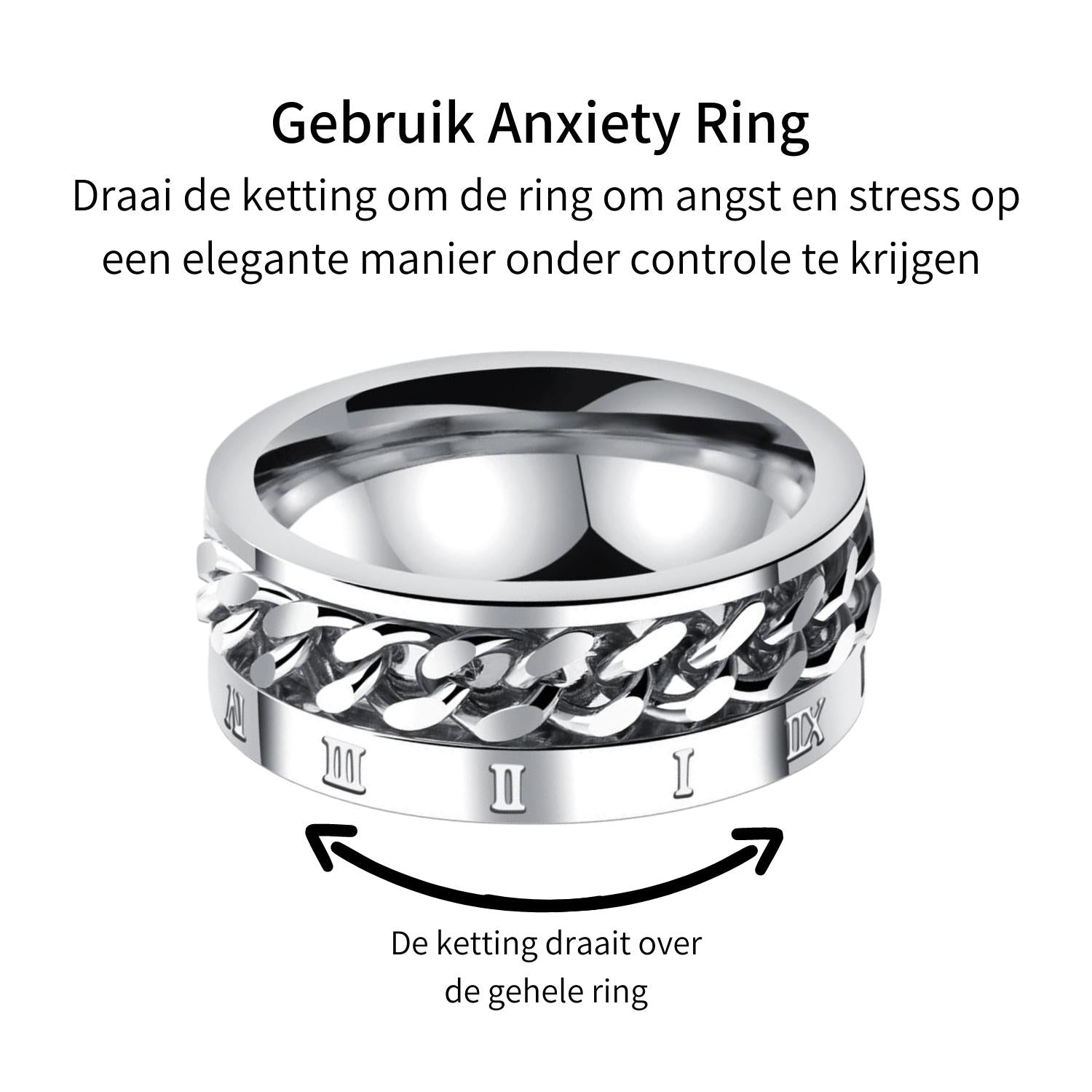 Anxiety Ring (Rome) Zilver uitleg